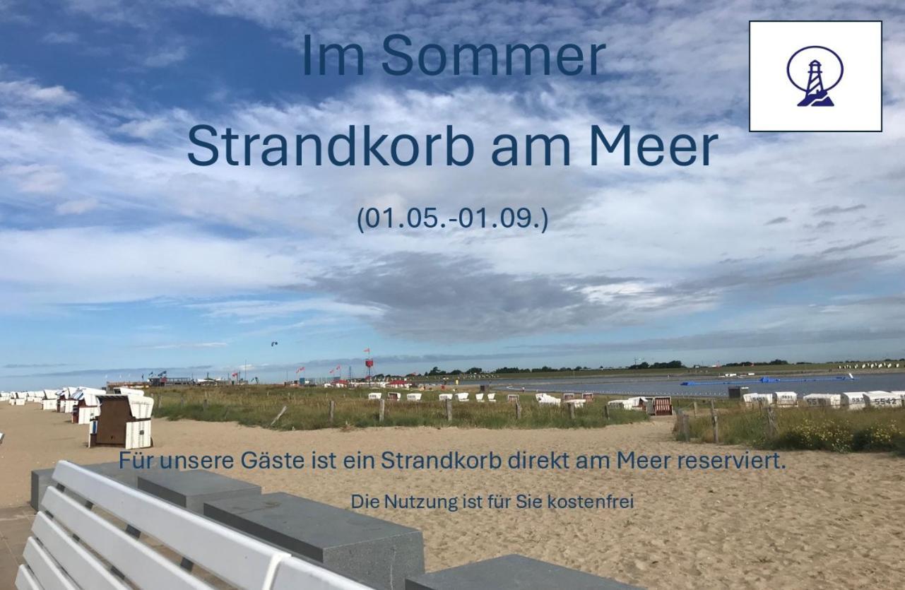 Ferienwohnung Ritthoff Perlebucht - Mit Strandkorb Am Meer Und Kostenloser Eintritt Ins Schwimmbad Büsum Zewnętrze zdjęcie
